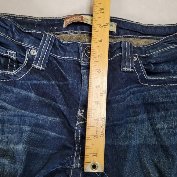 Big Star Casey K Slim Boot Low Rise Womens 28XL 32X25 Blue Jeans Bootcut Ankle - Picture 15 of 15